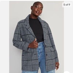 Old Navy Oversized Soft-Brushed Blazer Jacket